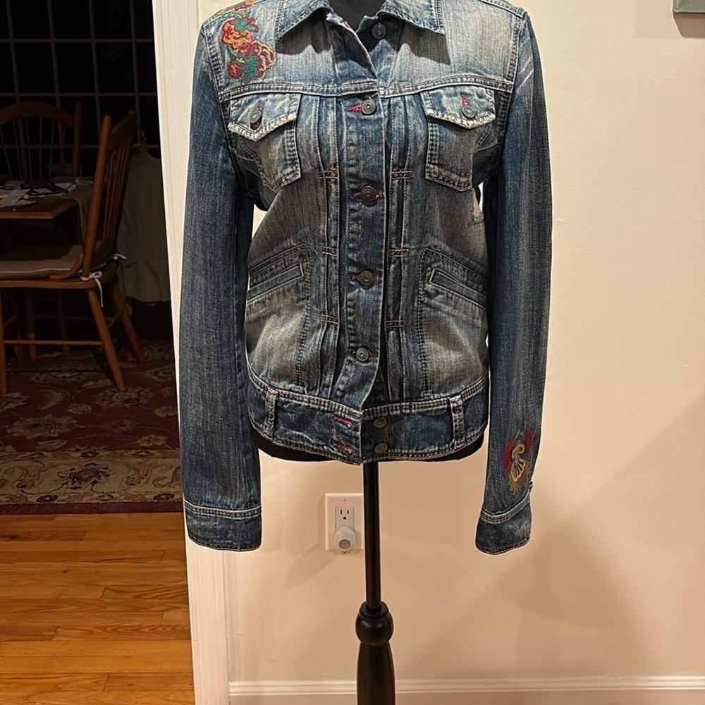 Embroidered Denim Jacket